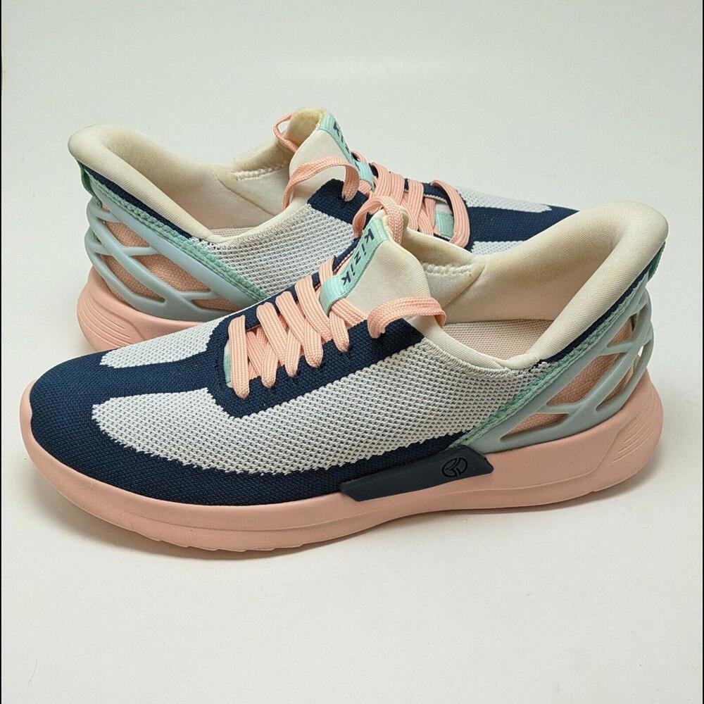 Unisex KIZIK‎ Athens Bahama Pink Blue Hands Free Running Shoes G1FC Size 7M 8.5W